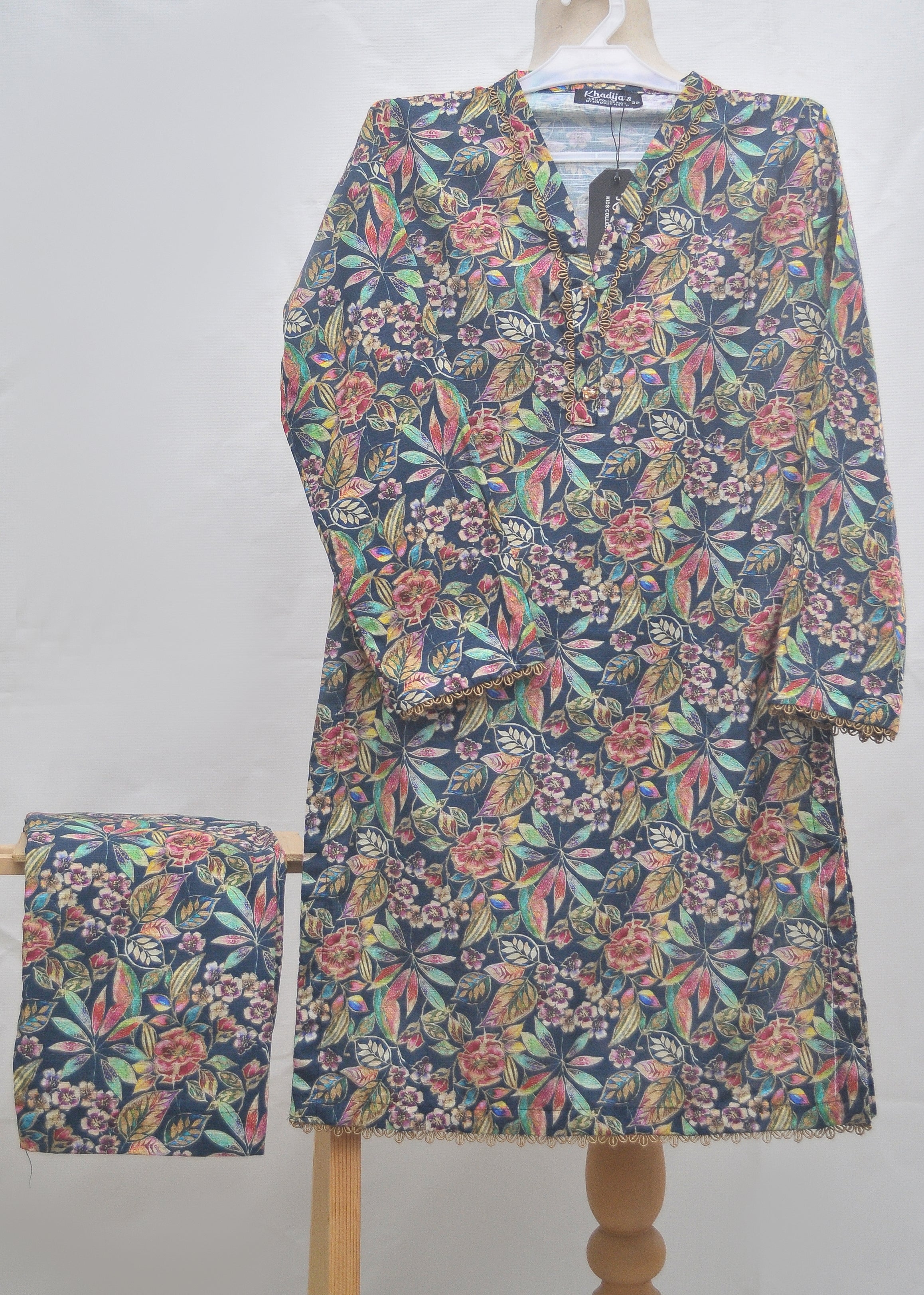 Kids Printed Khaddar 2pc - Winter Collection