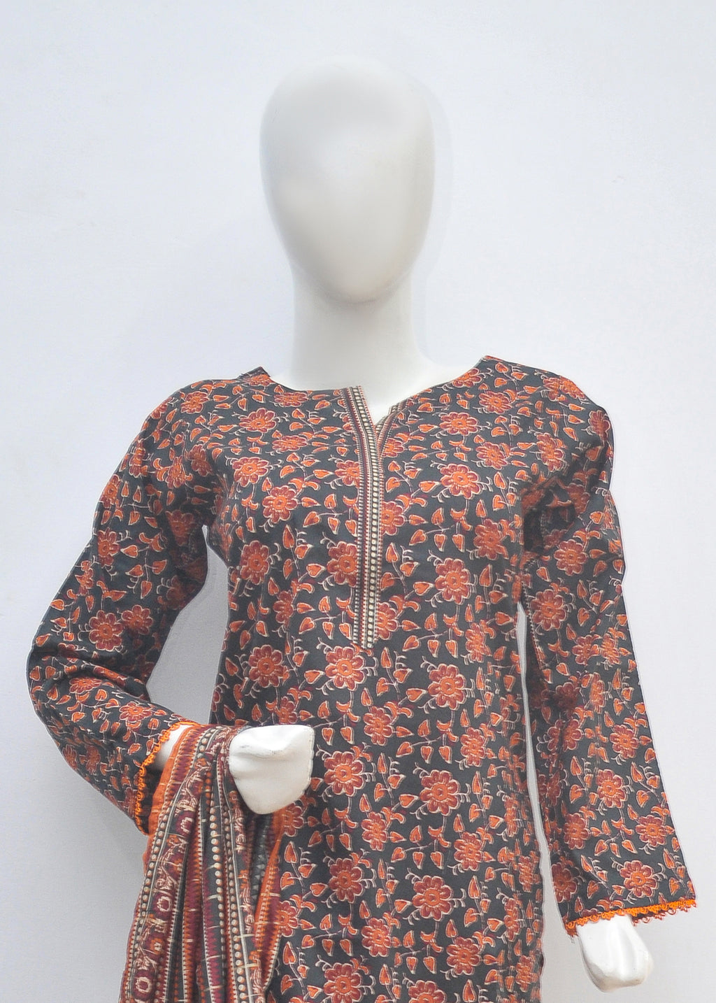 Printed 3pc Kurti - BinSaeed Original