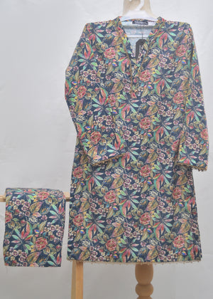 Kids Printed Khaddar 2pc - Winter Collection