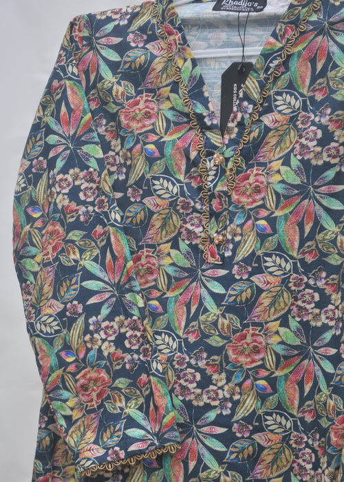 Kids Printed Khaddar 2pc - Winter Collection