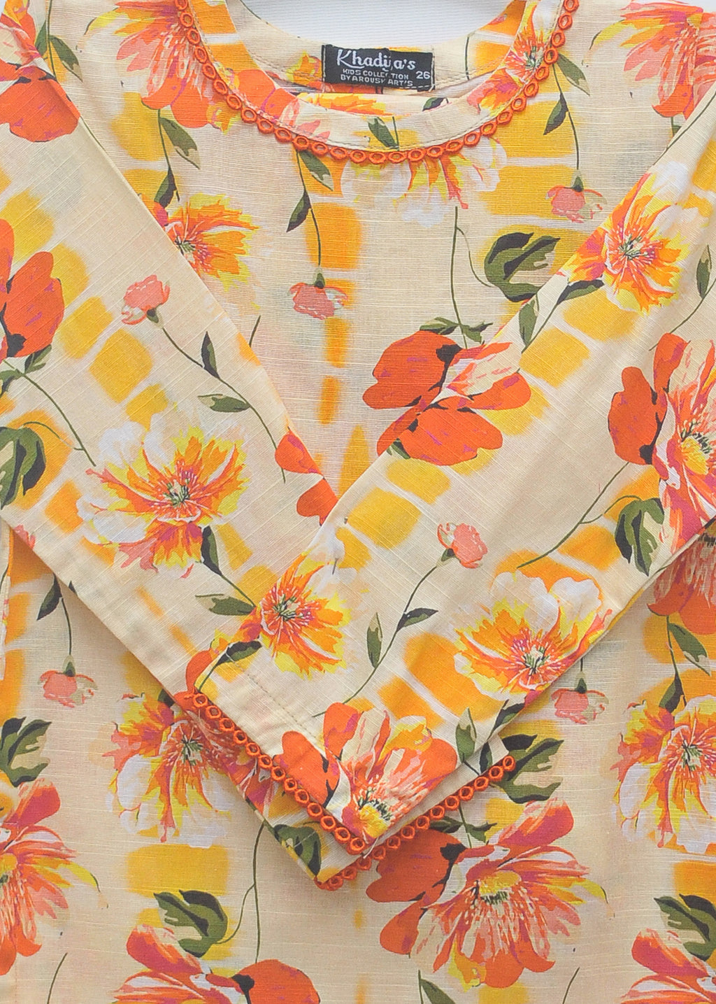 Printed Khaddar 2pc - Kids Winter Collection