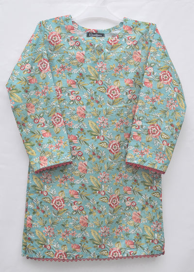 Printed Khaddar 2pc - Kids Winter Collection