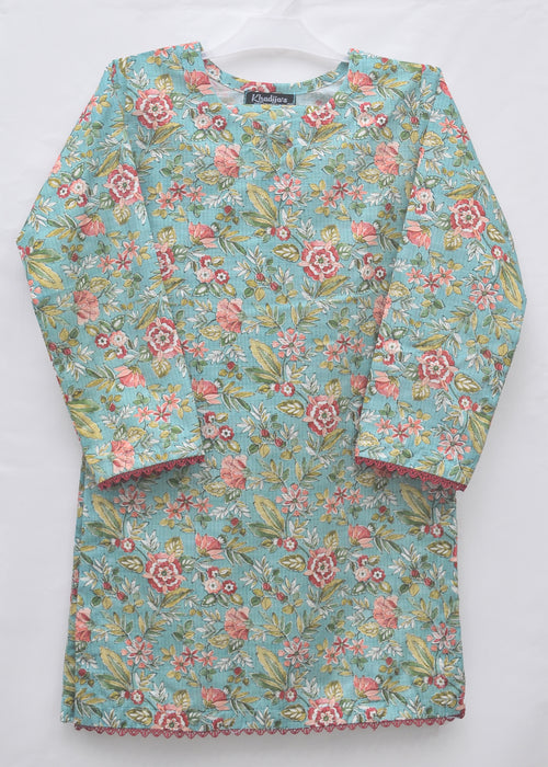 Printed Khaddar 2pc - Kids Winter Collection