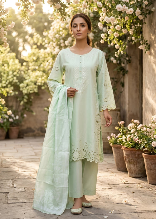 Embroidered Lawn 3PC