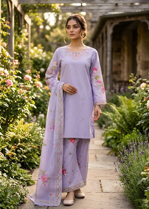 Embroidered Lawn 3PC