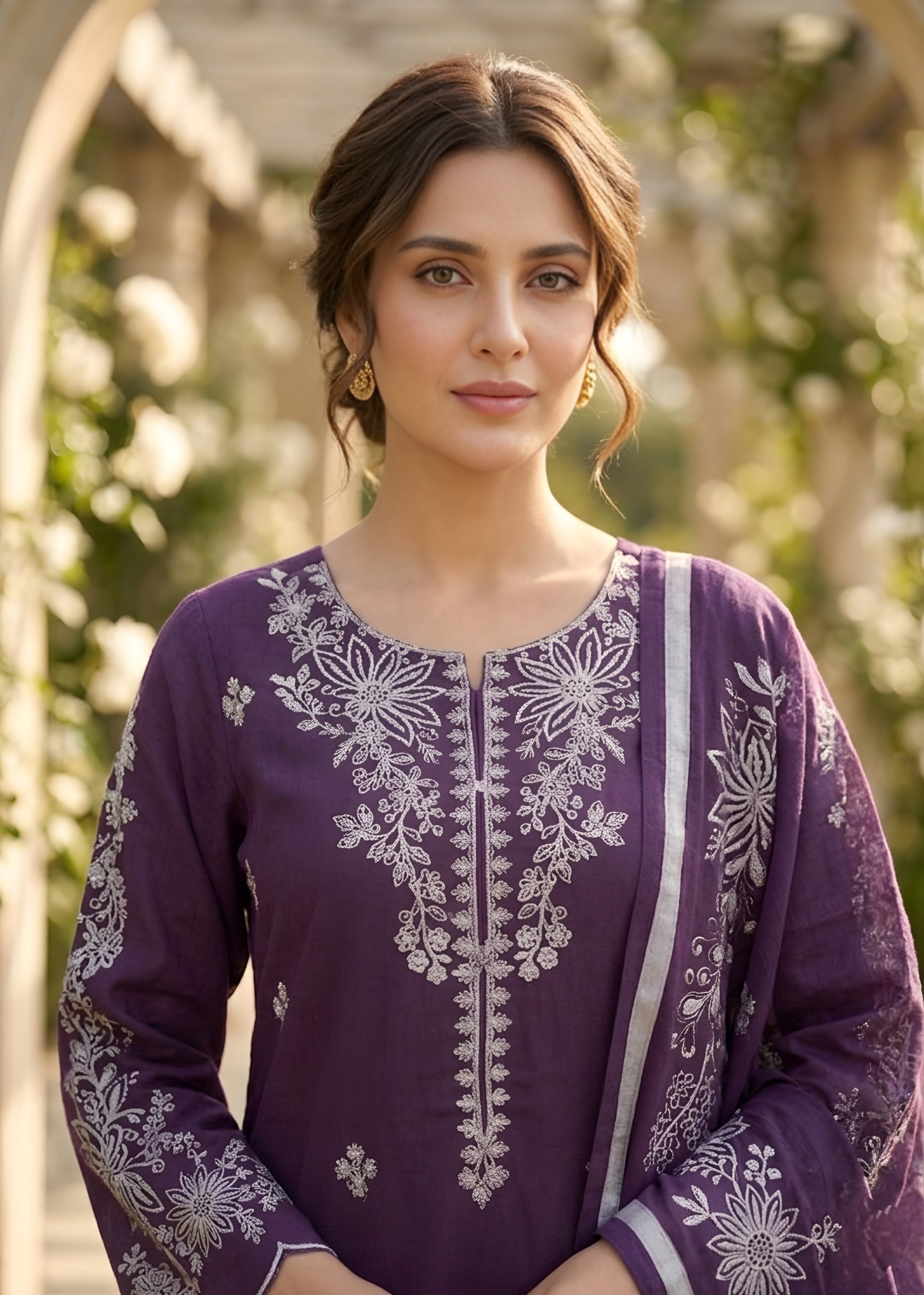 Embroidered Lawn 3PC