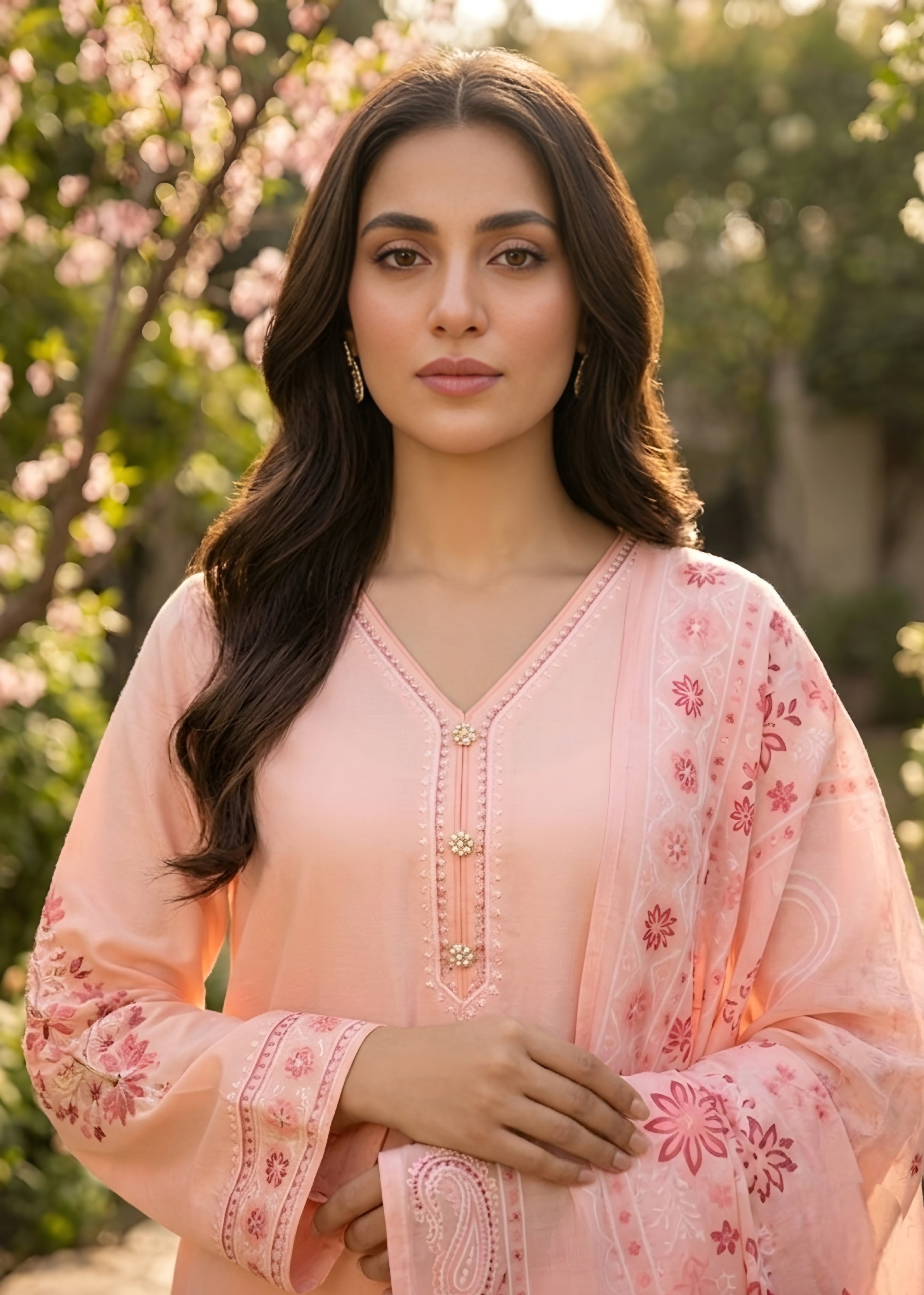Embroidered Lawn 3PC