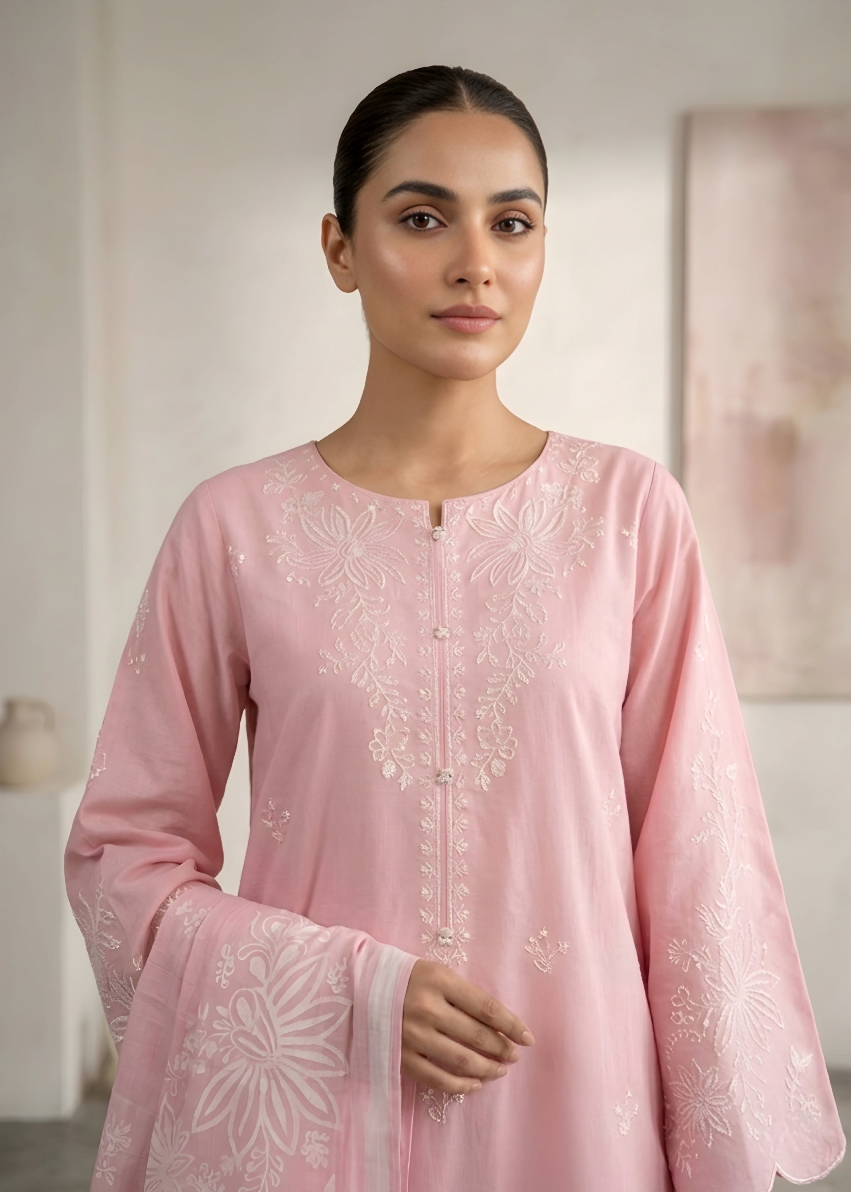 Embroidered Lawn 3PC