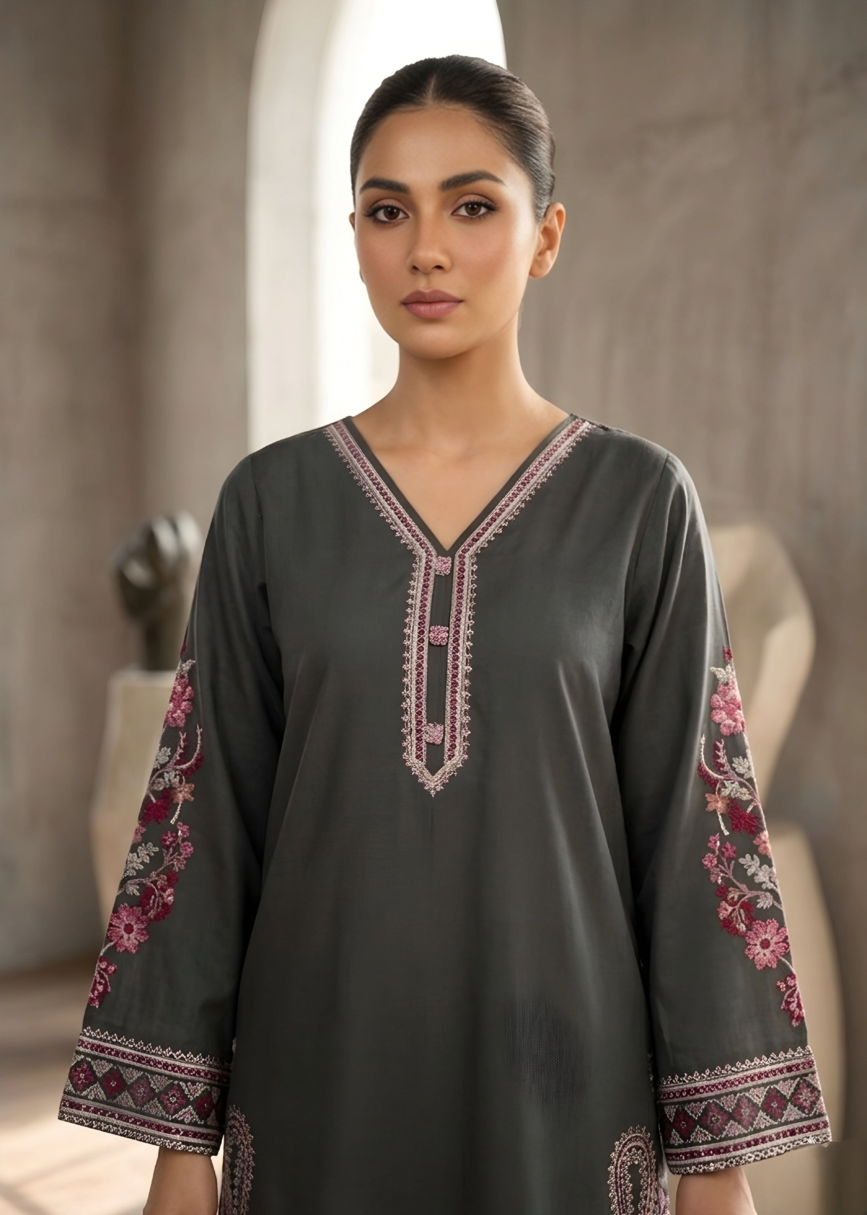 Embroidered Lawn 3PC