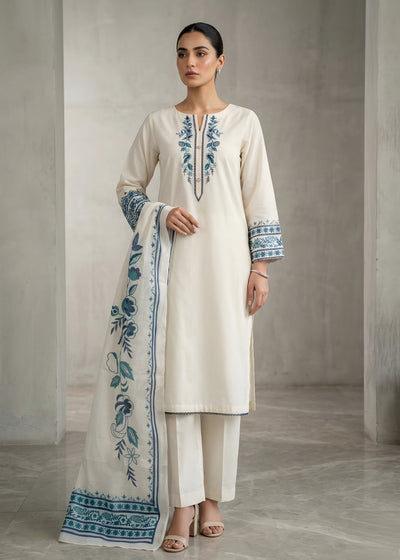Embroidered Lawn 3PC