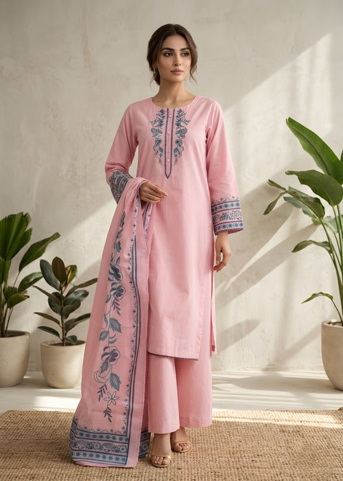 Embroidered Lawn 3PC